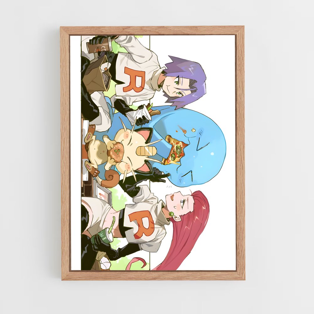 Poster Légendes de Héros – affiche Pokemon (vue 4)